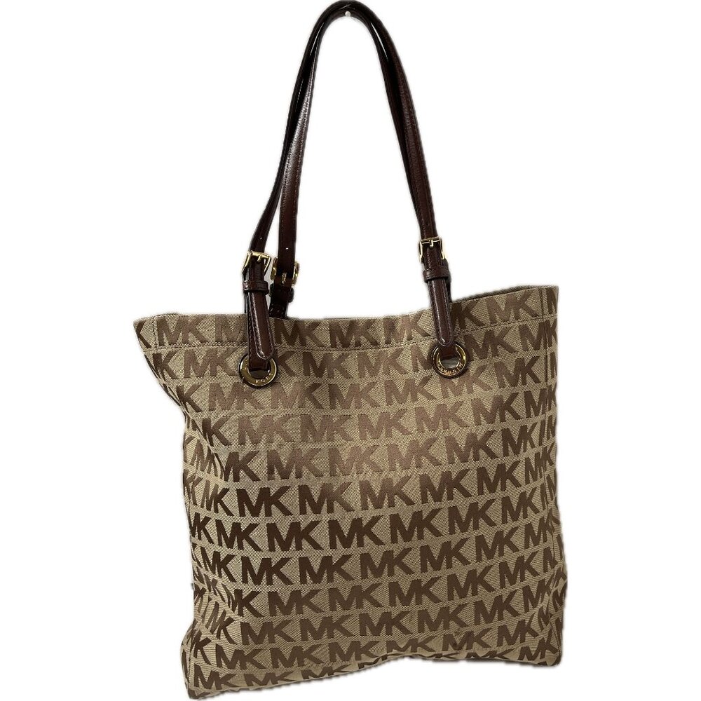 Michael Kors Signature Gold Logo Purse Authentic